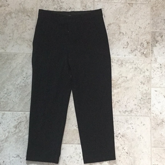 Calvin Klein black dress pants size 8 husky - Picture 1 of 2